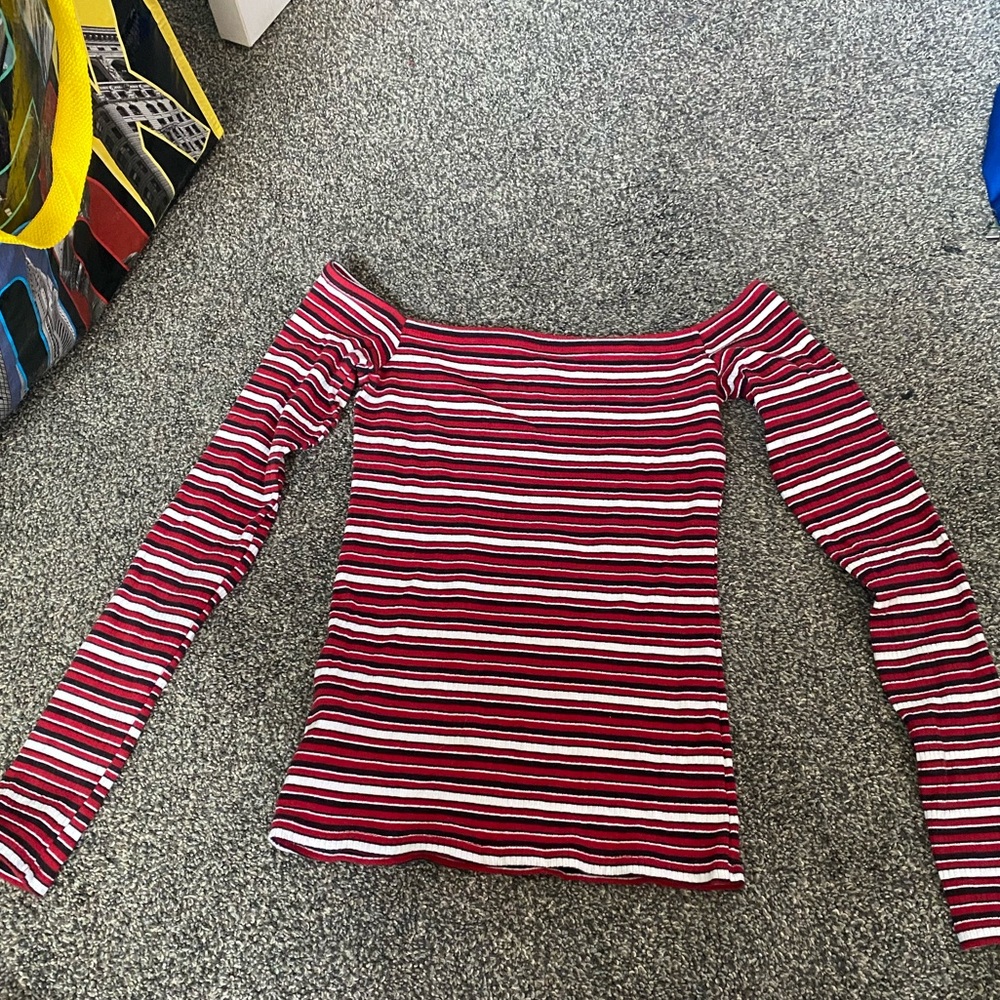 Off the shoulder shirt